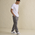 CSG Curve Hem T-Shirt  - Men's White
