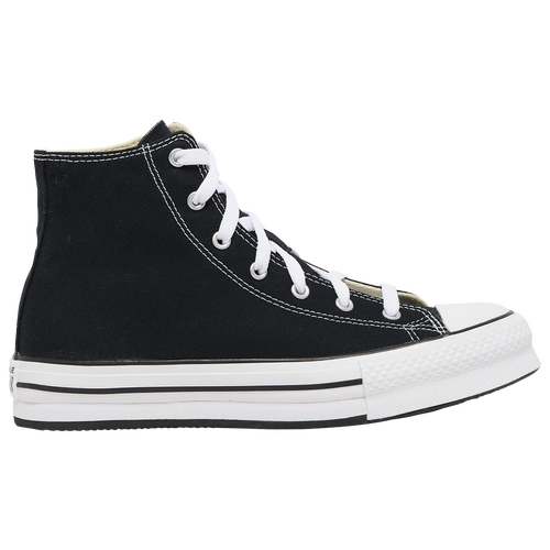 

Converse Girls Converse Hi Platform - Girls' Grade School Basketball Shoes Black/White Size 7.0