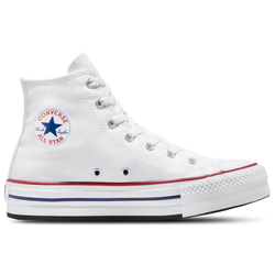 Girls' Grade School - Converse Hi Platform - White/White