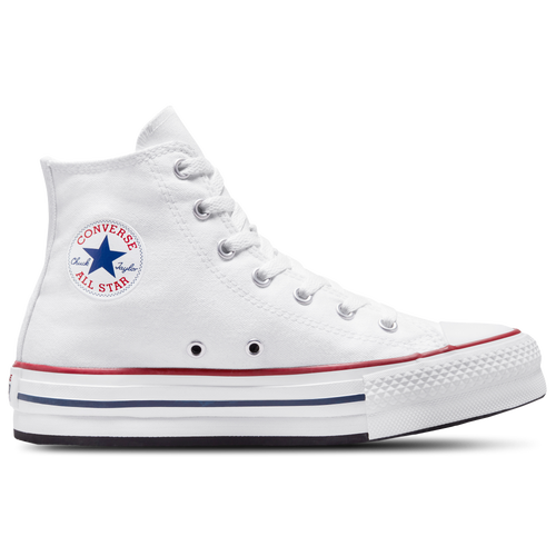 

Girls Converse Converse Hi Platform - Girls' Grade School Basketball Shoe White/White Size 05.0