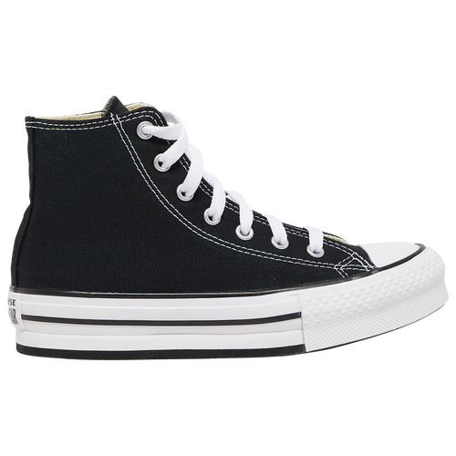 

Converse Girls Converse HI Platform - Girls' Preschool Basketball Shoes White/Black Size 2.5