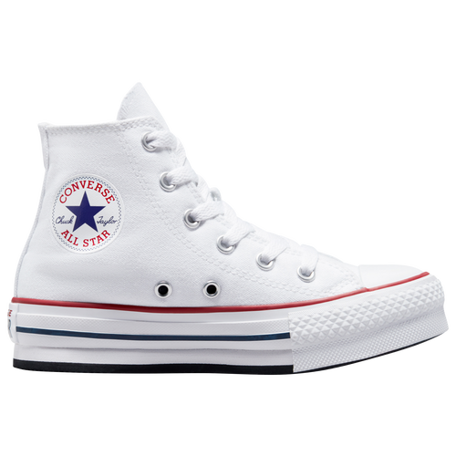 Converse Kids' Girls  Hi Platform In White/white