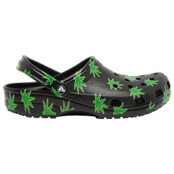 Men's - Crocs Classic Clogs Print - Black/Green