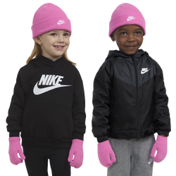 Girls' Toddler - Nike Futura Beanie Glove Set - Playful Pink