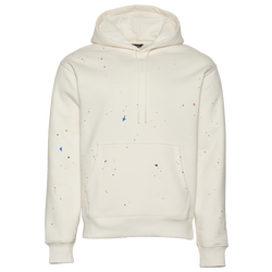 Men's - LCKR Based Fleece Pullover Hoodie - Egret/Paint Splatter