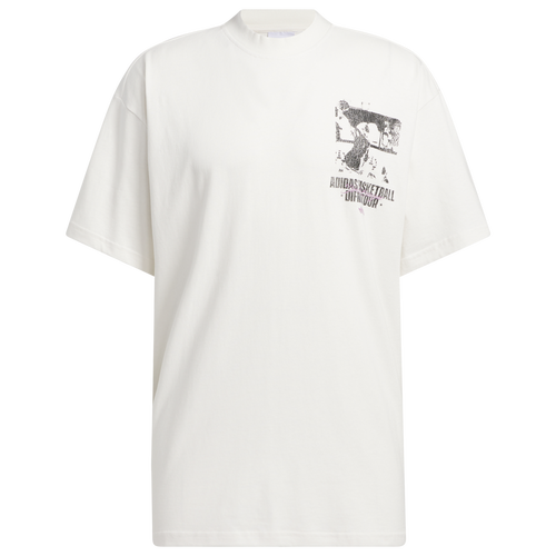 ◆adidas◆ Anthony Edwards Seasonal Graphic Tee JY3973 adidas Anthony Edwards Seasonal Graphic Tee - White | adidas