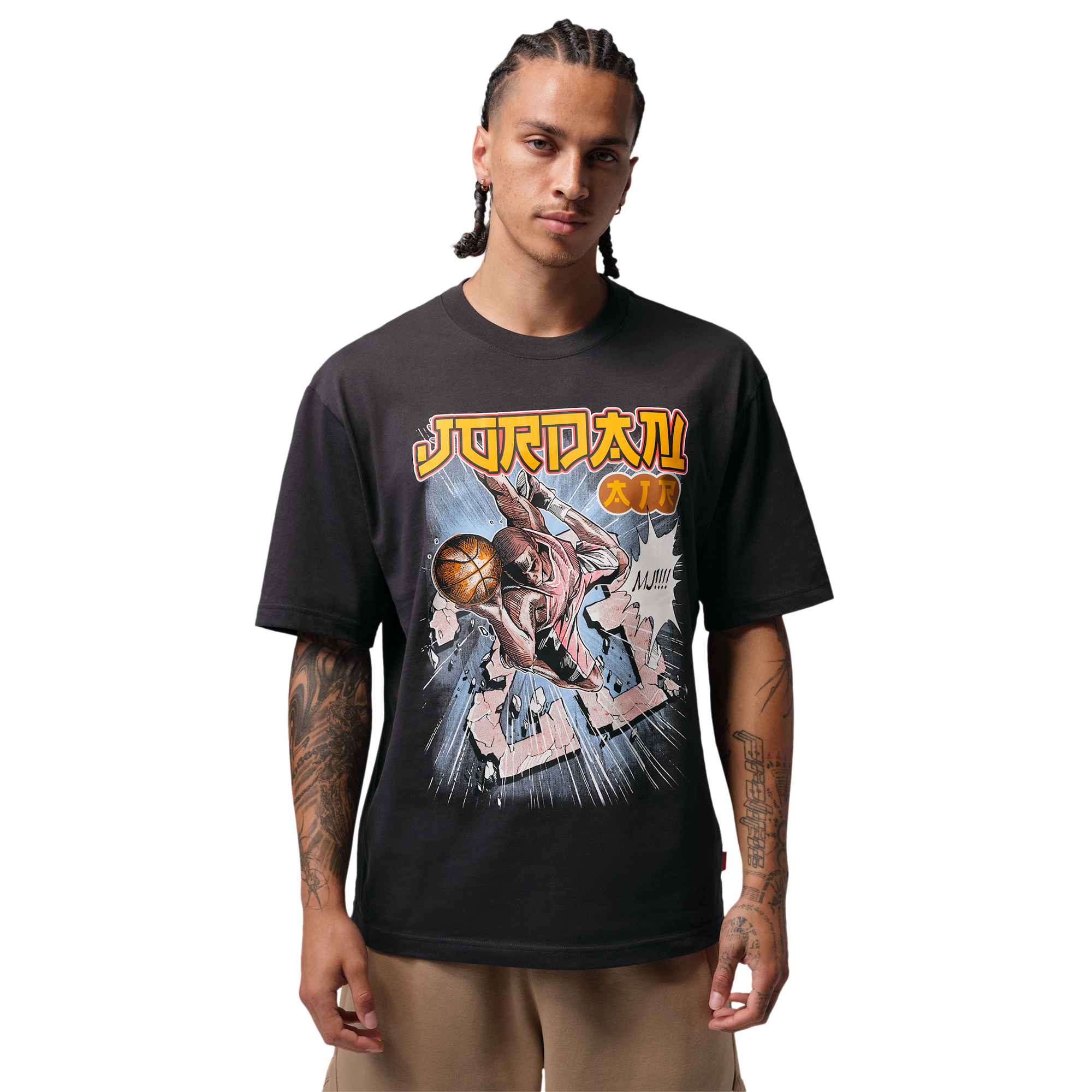 Jordan Anime 85 Short Sleeve Crew  - Men's