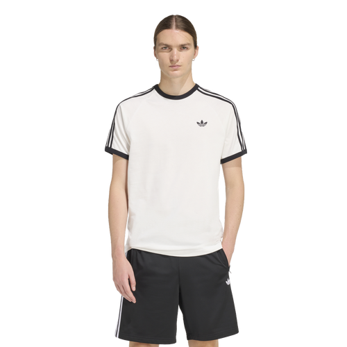 adidas Originals | Men's 3-Stripes T-Shirt, Cloud White, Size Medium