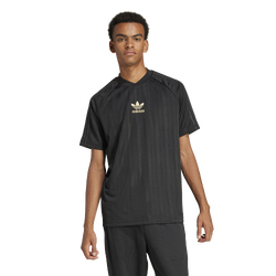 Men's - adidas Originals Jacquard Stripe Jersey - Black