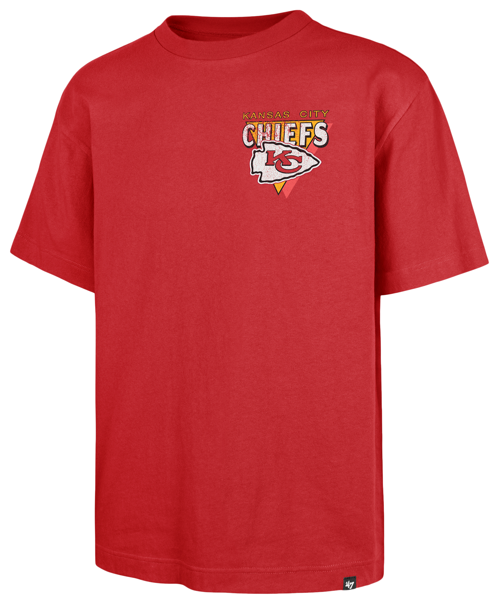47 Brand NFL Kansas City Chiefs Bar S/S T-Shirt - Men's