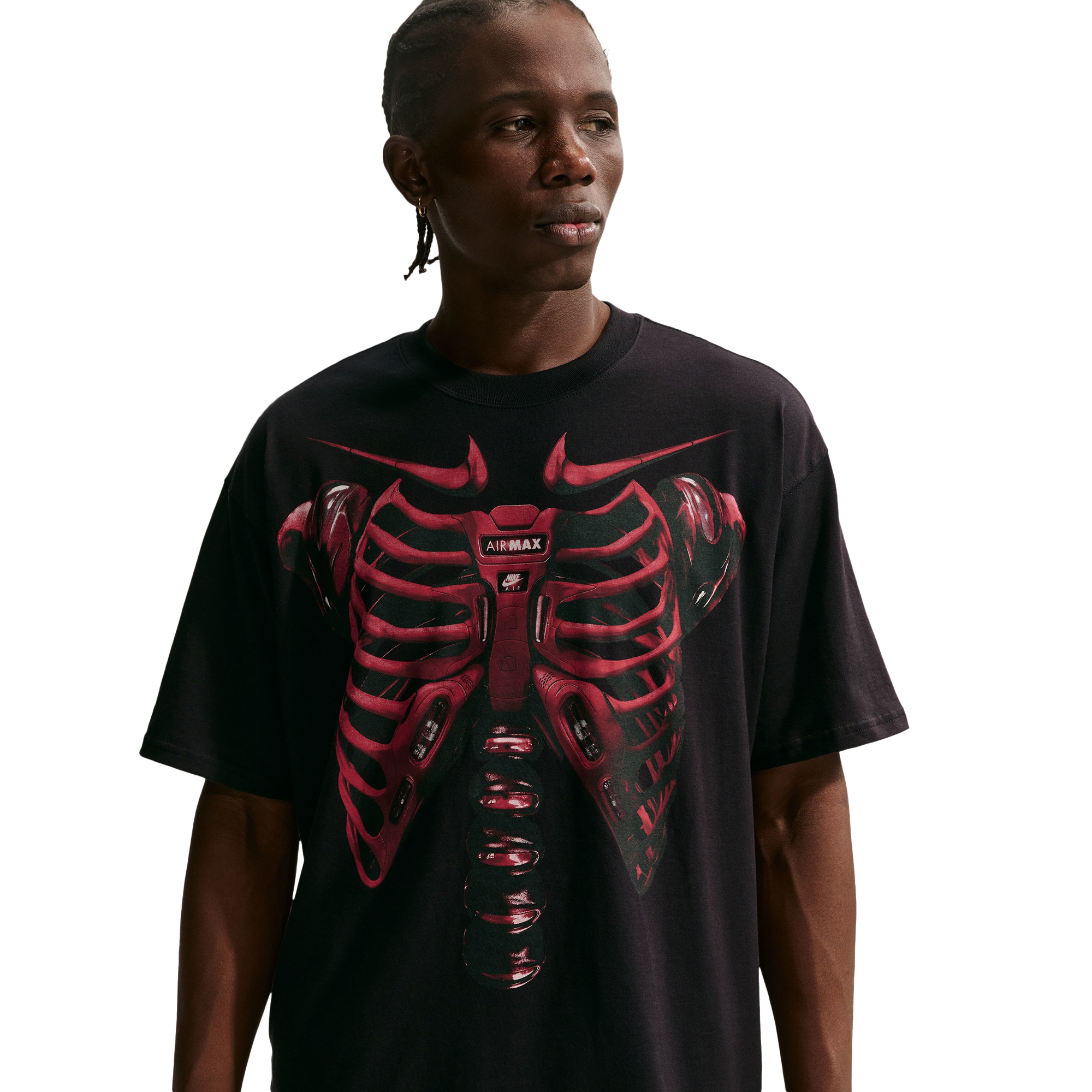 90s globe 4-domes FACES PLACES Tシャツ 赤 L Nike Built Different Max 90 T-Shirt - Men's | Champs Sports Canada