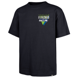 Men's - 47 Brand NFL Seattle Seahawks Bar S/S T-Shirt - Navy