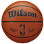 Wilson NBA Auth Outdoor Basketball - Youth Orange