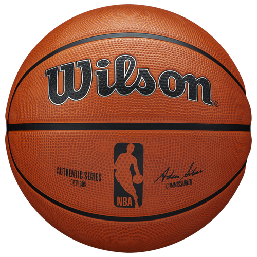 

Wilson Mens Wilson NBA Auth Outdoor Basketball - Mens Orange Size One Size