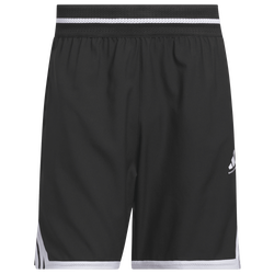 Men's - adidas Crazylight 5" Shorts  - Black/White