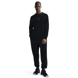 Men's - Nike Kobe M90 Long Sleeve T-Shirt  - Red/Black