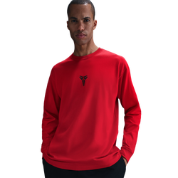 Men's - Nike Kobe M90 Long Sleeve T-Shirt - Red/White