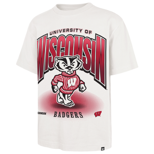 47 Brand Mens Wisconsin - Milwaukee Flex Short Sleeve T-Shirt - - White
