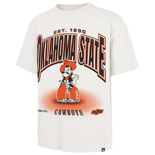 47 Brand Mens Oklahoma State Cowboys Flex Short Sleeve T-Shirt - - White