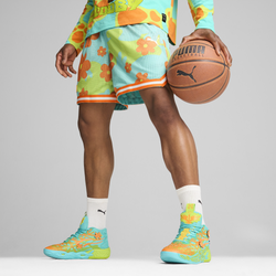 Men's - PUMA Hoops x Scooby-Doo Shorts  - Teal/Green