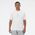 New Balance Iconic Collegiate Graphic T-Shirt  - Men's White