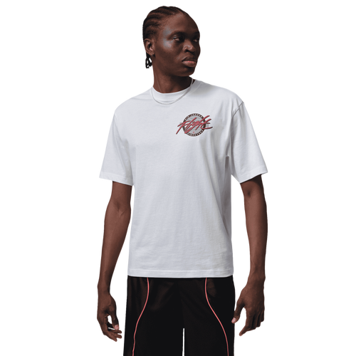 Jordan FLT SS CREW white male Shortsleeves now available at BSTN in size L