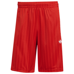 Men's - adidas Originals Polyester Shorts  - Better Scarlet