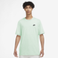 Nike Embroidered Futura T-Shirt - Men's Barely Green/Black