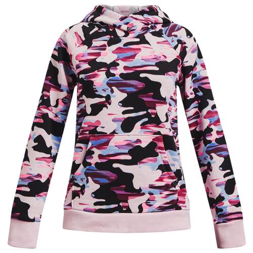 

Girls Under Armour Under Armour Rival Fleece Printed Hoodie - Girls' Grade School Prime Pink/Carolina Blue/Pink Punk Size L