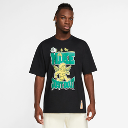 Men's - Nike OC M90 Pack 3 Graphic Varsity HBR T-Shirt - Black/Green