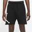 Jordan ESS Fleece HBR Shorts - Men's Black/White