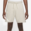 Jordan ESS Fleece HBR Shorts - Men's Beige/White