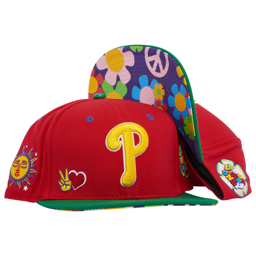 

Pro Standard Pro Standard Red Sox Peace & Love Snapback Hat - Adult Red Size One Size