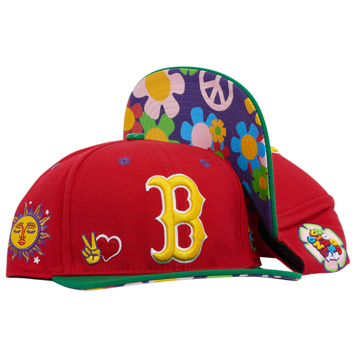 

Pro Standard Pro Standard Phillies Peace & Love Snapback Hat - Adult Red Size One Size