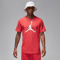 Men's - Jordan Air Stretch Short Sleeve T-Shirt  - Red/White