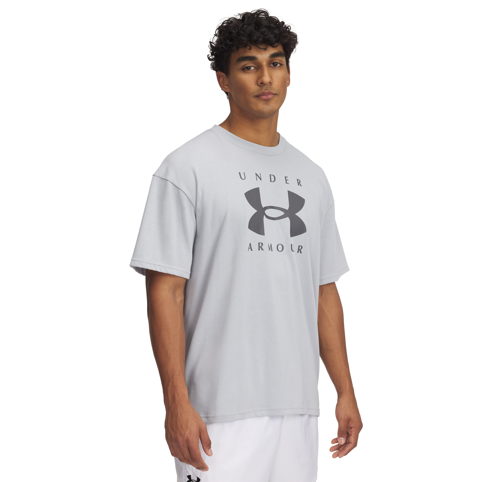 Under Armour Heavyweight Oversized Branded S/S T-Shirt