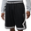 Jordan Brooklyn Diamond Mesh Shorts  - Men's Black/Silver