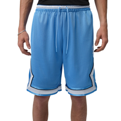 Men's - Jordan Brooklyn Diamond Mesh Shorts  - Blue/White