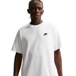 Men's - Nike Max 90 Club T-Shirt  - White