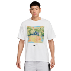 Men's - Nike M90 NAOS Watercolor T-Shirt  - White/Multi