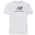 New Balance Essential Stacked Logo T-Shirt  - Men's White/Grey