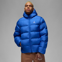 Men's - Jordan Brooklyn Puffer Jacket  - Blue/Black