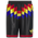 adidas WC Print Shorts  - Men's Black/Yellow/Red