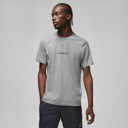 Men's - Jordan Embroidered Air Crew  - Black/Grey