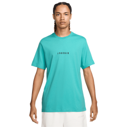 Men's - Jordan Embroidered Air Crew  - Washed Teal/Midnight Navy