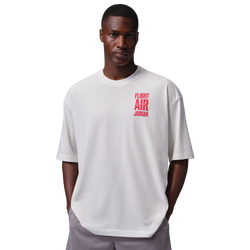 Men's - Jordan Flight GFX 96 Short Sleeve Crew  - White