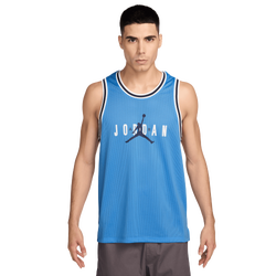 Men's - Jordan Brooklyn Mesh Jersey  - Blue/Black