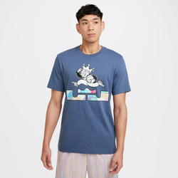 Men's - Nike LBJ T-Shirt-Monopoly - Diffused Blue/Multi