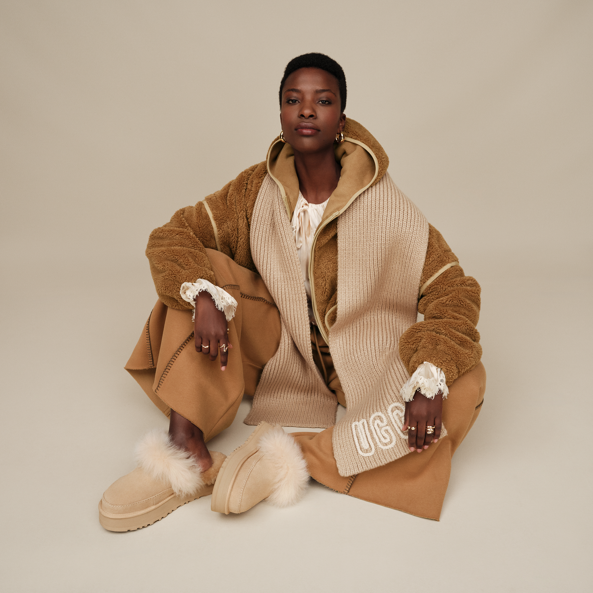 UGG Mariella Fluff Full-Zip Hoodie - Women's thumbnail 5