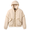 UGG Mariella Fluff Full-Zip Hoodie - Ugg Cream